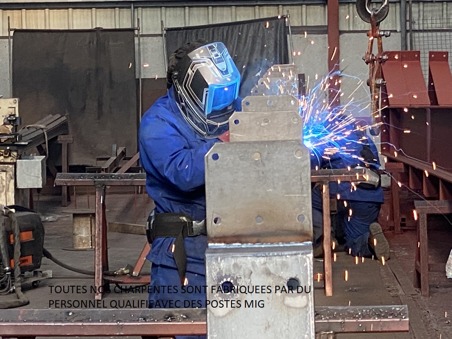 Soudure MIG par personnel qualifie